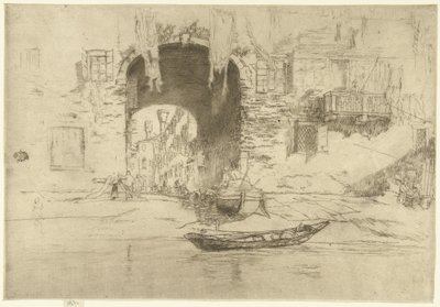 San Biagio Zestaw dwudziestu sześciu akwafort (tytuł serii) autorstwa James Abbott McNeill Whistler