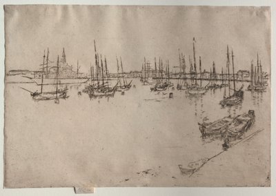 San Giorgio, Wenecja, 1886. autorstwa James Abbott McNeill Whistler