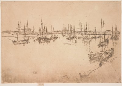 San Giorgio z drugiej serii weneckiej autorstwa James Abbott McNeill Whistler