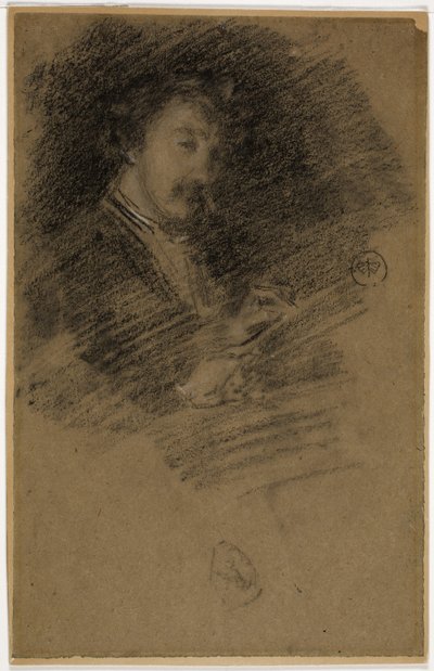 Autoportret, 1871-73 autorstwa James Abbott McNeill Whistler
