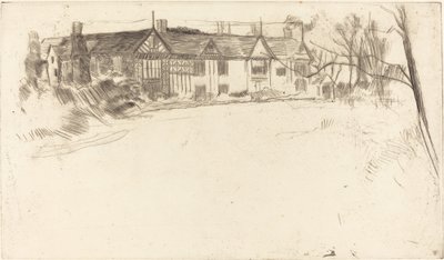 Speke Hall, nr 2, 1875. autorstwa James Abbott McNeill Whistler