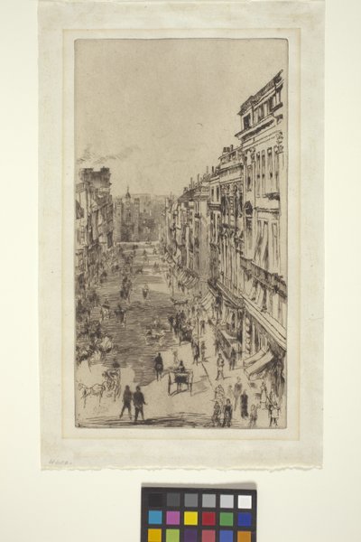 St. James Street (akwaforta) autorstwa James Abbott McNeill Whistler