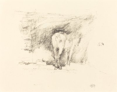 Studium konia, 1895. autorstwa James Abbott McNeill Whistler