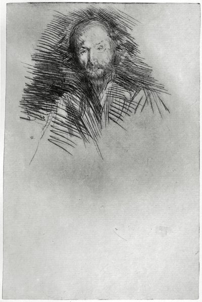 Swinburne, XIX w. 1904. autorstwa James Abbott McNeill Whistler