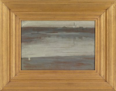 Symfonia w kolorze szarym: Wczesny poranek, Tamiza, 1871. autorstwa James Abbott McNeill Whistler