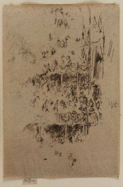 Jubileusz opactwa, 1887. autorstwa James Abbott McNeill Whistler
