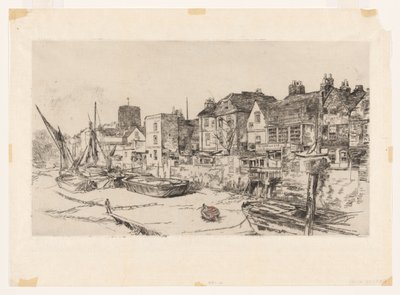 Adam i Ewa, Old Chelsea autorstwa James Abbott McNeill Whistler