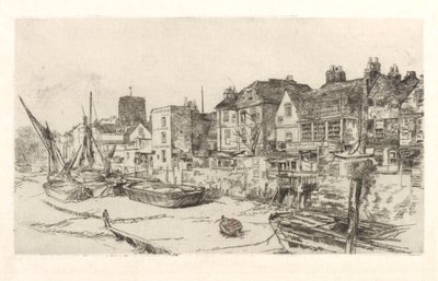„Adam i Ewa”, Old Chelsea, 1879. autorstwa James Abbott McNeill Whistler
