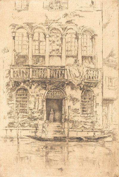 Balkon, 18791880. autorstwa James Abbott McNeill Whistler