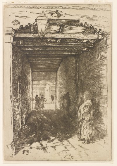 Żebracy, 1879-1880. autorstwa James Abbott McNeill Whistler
