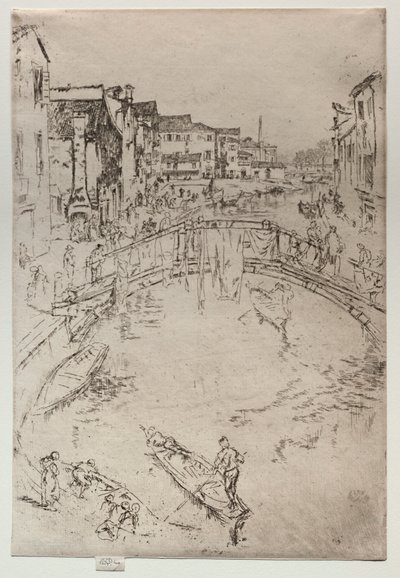 Most. autorstwa James Abbott McNeill Whistler