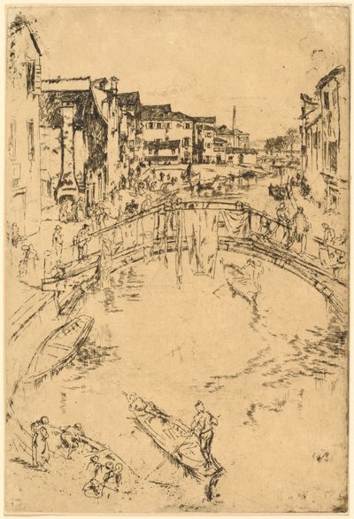 Most, 18791880. autorstwa James Abbott McNeill Whistler