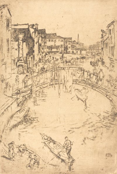Most, 18791880. autorstwa James Abbott McNeill Whistler