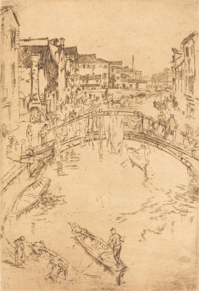 Most, 18791880. autorstwa James Abbott McNeill Whistler
