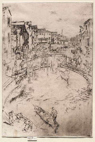 Most, 1886. autorstwa James Abbott McNeill Whistler