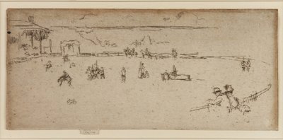 Brykający koń, Dziki Zachód, 1887. autorstwa James Abbott McNeill Whistler