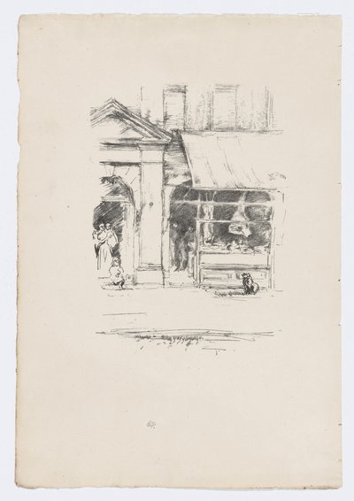 Pies rzeźnika autorstwa James Abbott McNeill Whistler
