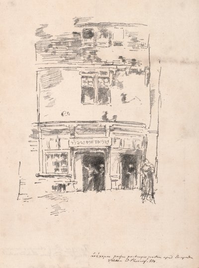 Zegarmistrzowie, Paimpol, 1893. autorstwa James Abbott McNeill Whistler