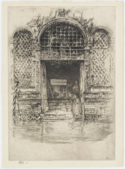 Drzwi, 1879-1880. autorstwa James Abbott McNeill Whistler