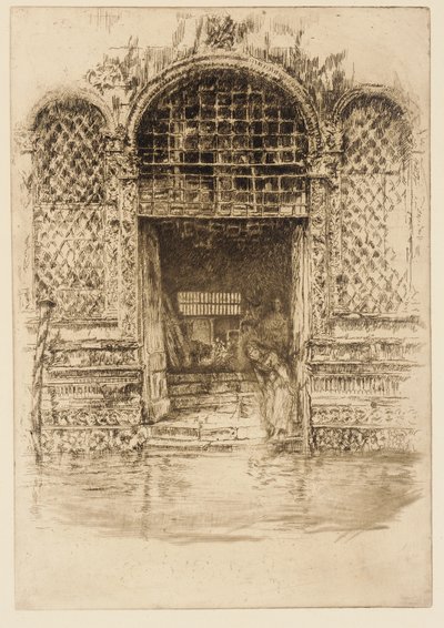 Drzwi, 1879-1880. autorstwa James Abbott McNeill Whistler