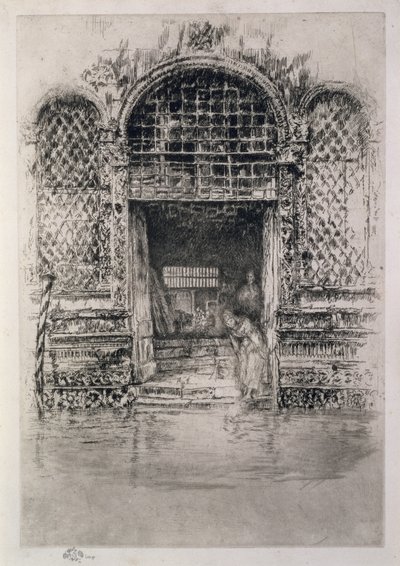 Drzwi, 1879-80 autorstwa James Abbott McNeill Whistler