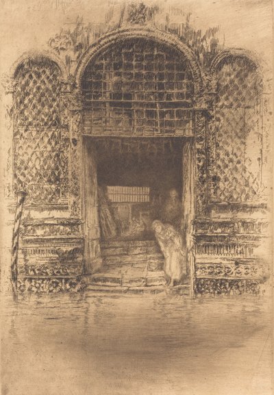 Drzwi, 1880. autorstwa James Abbott McNeill Whistler