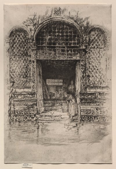 Drzwi, 1880. autorstwa James Abbott McNeill Whistler