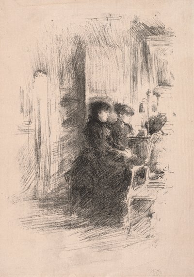 Duet, 1894. autorstwa James Abbott McNeill Whistler