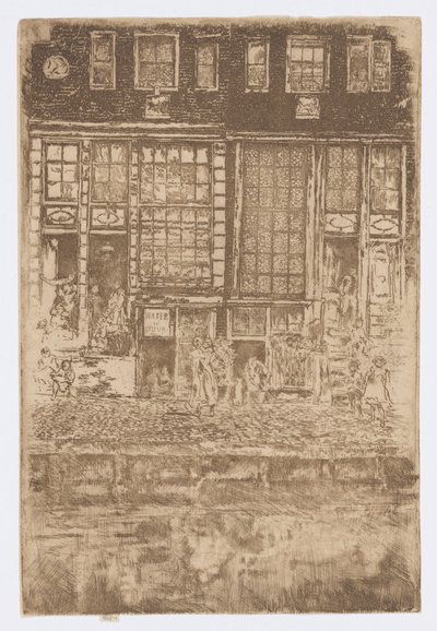 Haftowana zasłona autorstwa James Abbott McNeill Whistler
