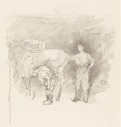 Kowal, 1888. autorstwa James Abbott McNeill Whistler