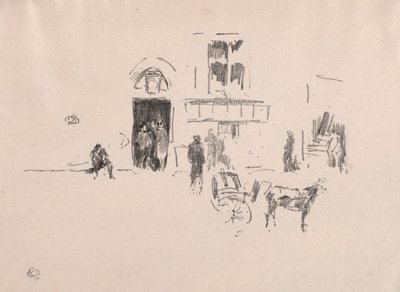 Wesołe drzwi sceny, 1879. autorstwa James Abbott McNeill Whistler