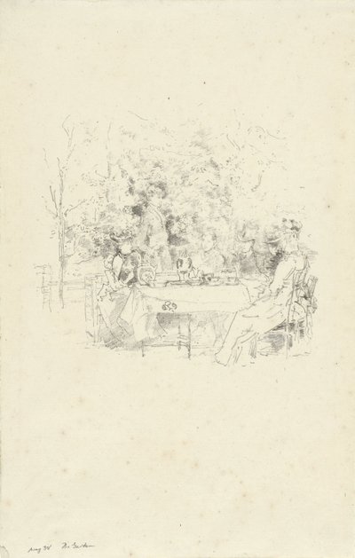 Ogród autorstwa James Abbott McNeill Whistler