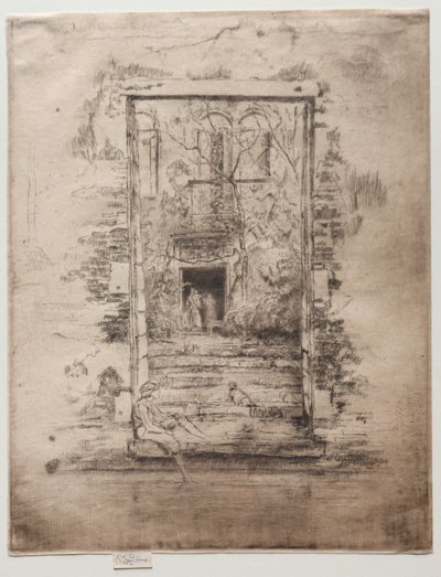 Ogród. autorstwa James Abbott McNeill Whistler