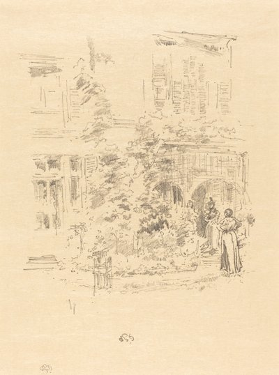 Ganek ogrodowy, 1894. autorstwa James Abbott McNeill Whistler