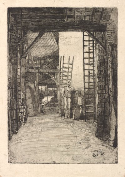 Wapiennik, 1859. autorstwa James Abbott McNeill Whistler