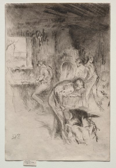 Mała Kuźnia. autorstwa James Abbott McNeill Whistler