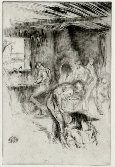Mała Kuźnia autorstwa James Abbott McNeill Whistler