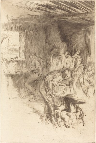 Mała Kuźnia, 1875. autorstwa James Abbott McNeill Whistler