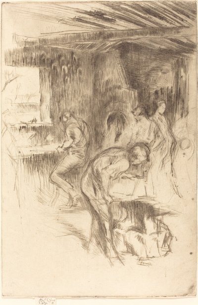 Mała Kuźnia, 1875. autorstwa James Abbott McNeill Whistler