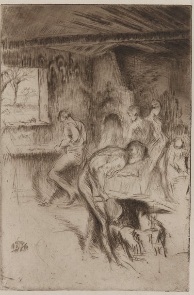 Mała Kuźnia, Liverpool, 1875. autorstwa James Abbott McNeill Whistler