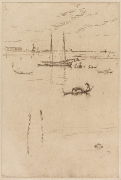 Mała Laguna, 1879-1880. autorstwa James Abbott McNeill Whistler