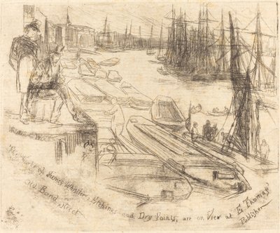 Mały Basen, 1861. autorstwa James Abbott McNeill Whistler