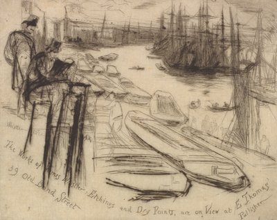 Mały Basen, 1861. autorstwa James Abbott McNeill Whistler