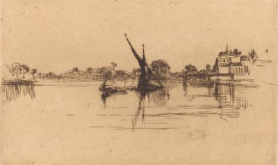 Mały Putney, nr II, 1879. autorstwa James Abbott McNeill Whistler
