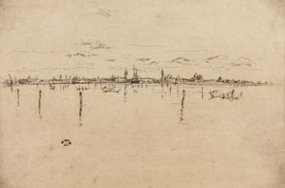 Mała Wenecja, 1879-1880. autorstwa James Abbott McNeill Whistler