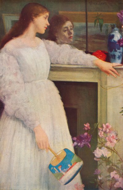 Mała biała dziewczynka, 1864, 1935. autorstwa James Abbott McNeill Whistler