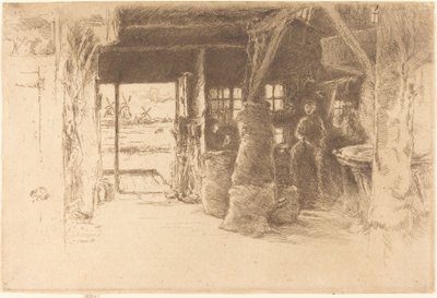 Młyn, 1889. autorstwa James Abbott McNeill Whistler
