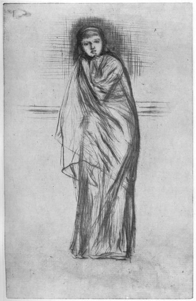 Model odpoczynku, XIX wiek 1904. autorstwa James Abbott McNeill Whistler