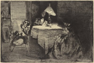 Sala Muzyczna, 1858. autorstwa James Abbott McNeill Whistler