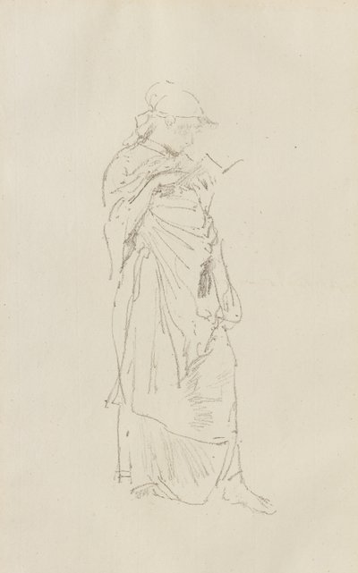 Powieść - Dziewczyna czyta autorstwa James Abbott McNeill Whistler